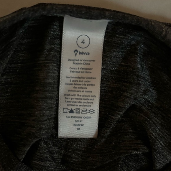 Ivivva size 4 tshirt - Picture 3 of 5